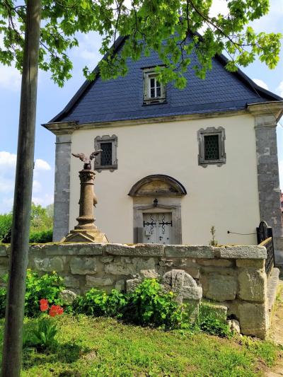 Käßlitz, Kirche von hinten, Melanie Mehrländer-Metzner