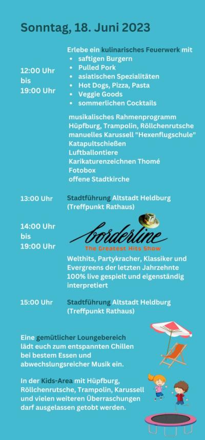 Food Truck Festival Programm Seite 3