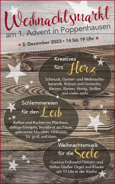 Weihnachtsmarkt Poppenhausen