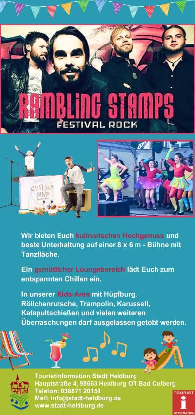 Programm Stadtfest Food Truck Festival Heldburg 2025 Seite 4